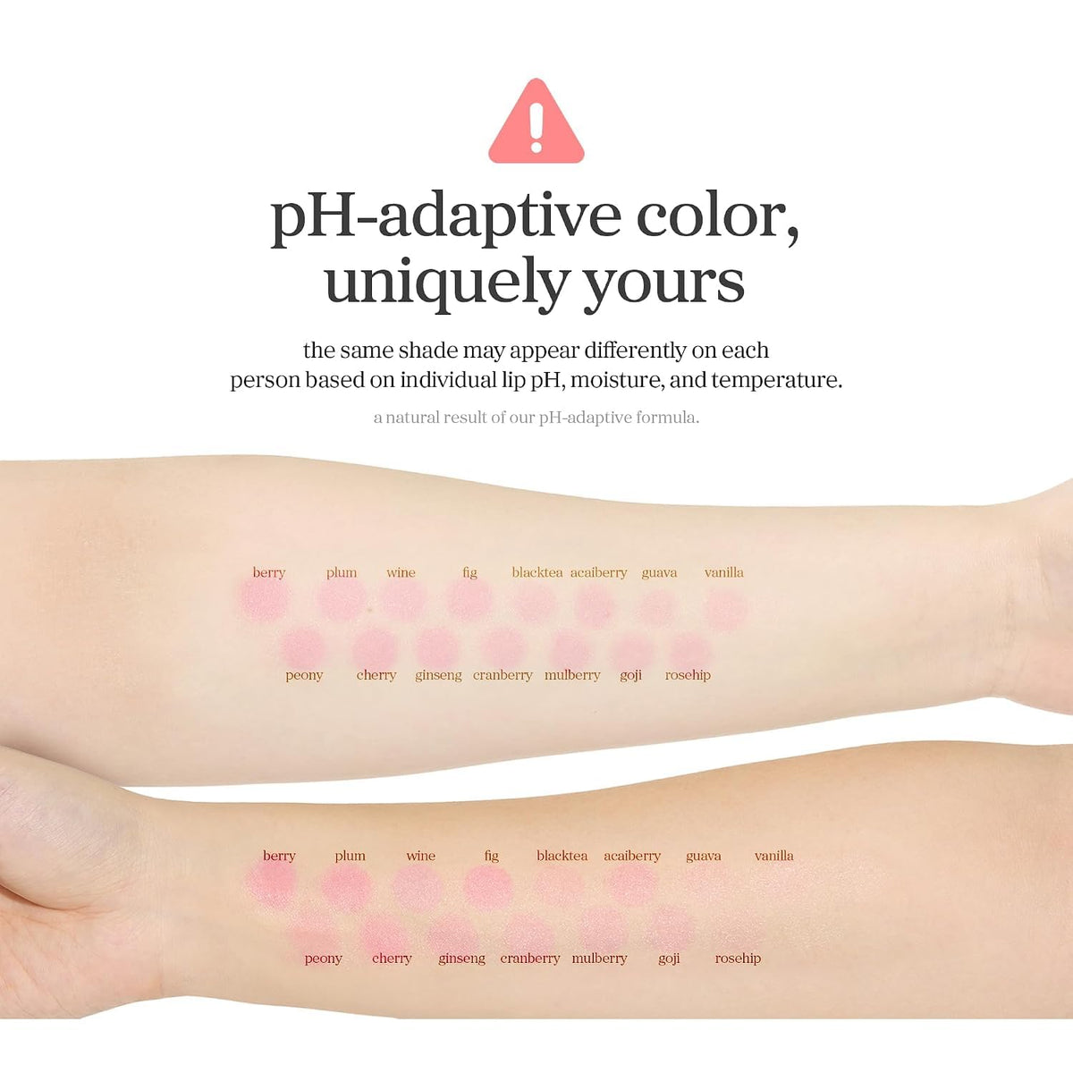 NOONI Korean Lip Oil - Appleberry - pH Color-Changing Plumping Lip Gloss
