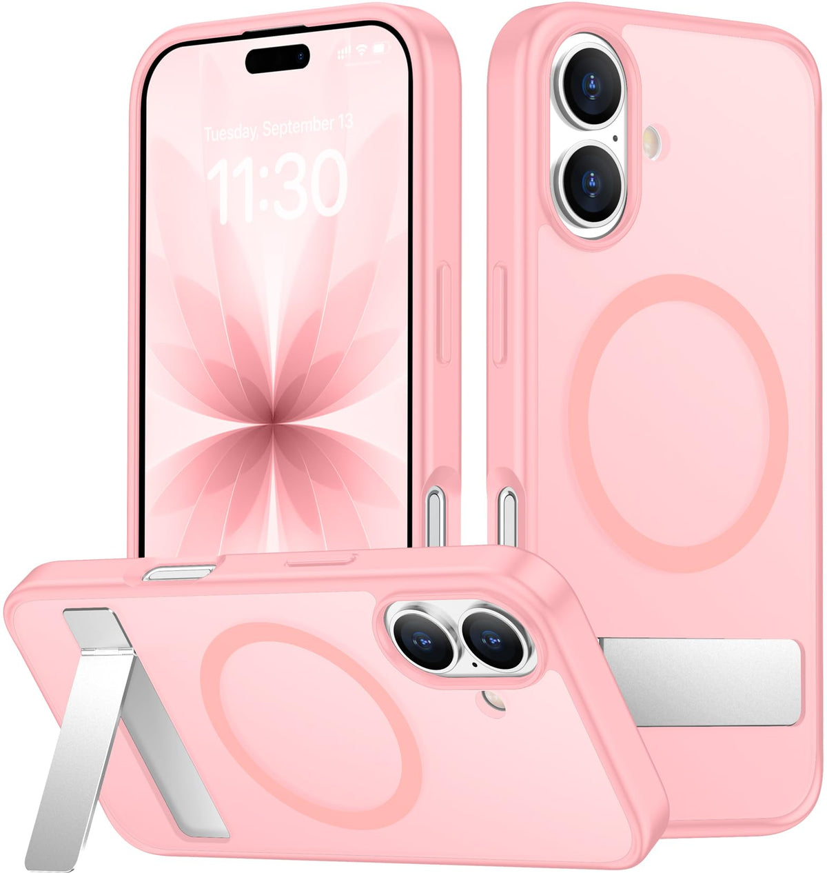 SPIDERCASE for Samsung Galaxy S26 Ultra Case,Built-in Stand,Clear
