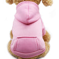 Soft Dog Hoodies for Small Dogs, Warm Fleece Puppy Clothes with Pocket