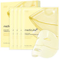 medicube Jelly Gel Mask with Salmon DNA PDRN Pink Collagen, 4EA | Overnight Face Mask for Glass Glow Skin - Elasticity, Hydrating, Firming and Moisturizing, Korean Skincare, 28g x 4ea