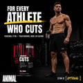 Animal Cuts All-in-1 Thermogenic Fat Burner - 25-Ingredient Cutting Stack with Removable Stim Pill, for Men & Women Athletes - Boosts Metabolism, Curbs Appetite, Sharpens Focus, 42 Pill Packs