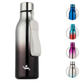 Konokyo Insulated Water Bottle with Strap,18 oz Double Wall Stainless Steel Vacuum Bottles Metal Water Flask,Macaron Green