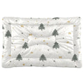 Christmas Patch Pet Bed Pad Soft Dog Bed Mat with Anti-Slip Bottom, Machine Washable Crate Pad Mattress for Dog Sleeping- 24 * 18inches