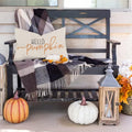 RABUSOFA Fall Pillow Covers 12x20 Pumpkin Decor Fall Decorations for Home