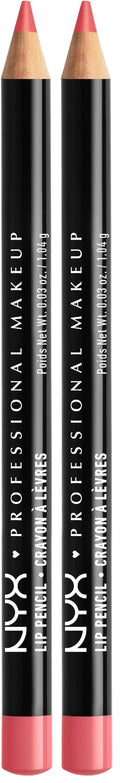 NYX PROFESSIONAL MAKEUP Slim Lip Pencil, Long-Lasting Creamy Lip Liner - Espresso