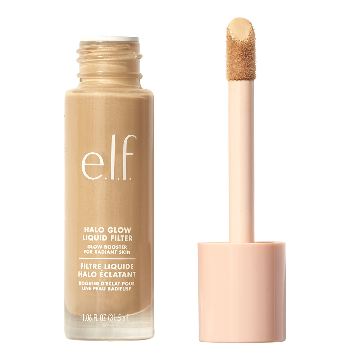 e.l.f. Halo Glow Liquid Filter, Hydrating Complexion Boost, 1 Fair