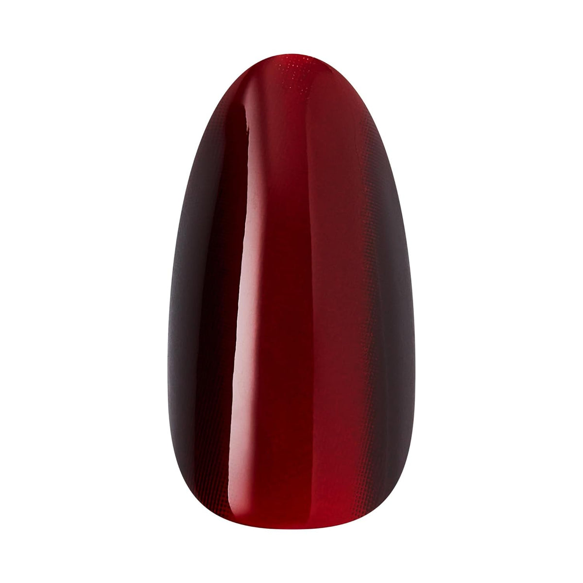 Kiss Core, Press On Nails, Nail glue included, 'Apple Blossom', Red, Medium Size, Almond Shape, Includes 32 Nails, 2g Glue, 1 Manicure Stick, 1 Mini File