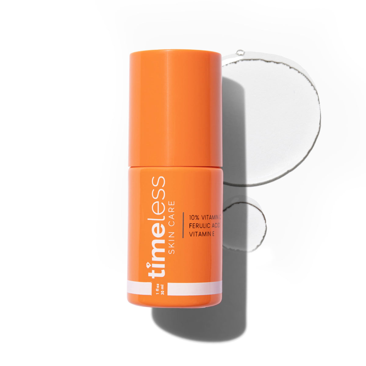 Timeless Skin Care Vitamin C Serum with Vitamin E & Ferulic Acid - Brightening Serum - for Oily & Dry Skin - Fragrance-Free - 1.7 Fl Oz