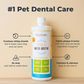 Oxyfresh Premium Pet Dental Care Solution Pet Water Additive: Best Way to Eliminate Bad Dog Breath and Cat Bad Breath - Fights Tartar & Plaque - So Easy, Just Add to Water! Vet Recommended 16 oz.