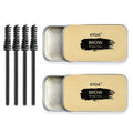 Ownest Soap Brow Eyebrow Soap Kit,Brows Styling Soap,Long Lasting Waterproof Smudge Proof Eyebrow Styling Pomade for Natural Brows, 3D Feathery Brows Makeup Balm