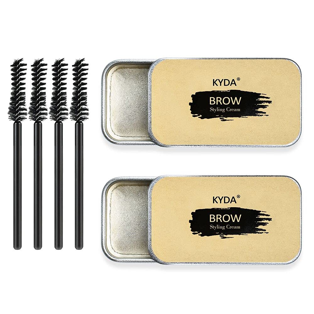 Ownest Soap Brow Eyebrow Soap Kit,Brows Styling Soap,Long Lasting Waterproof Smudge Proof Eyebrow Styling Pomade for Natural Brows, 3D Feathery Brows Makeup Balm