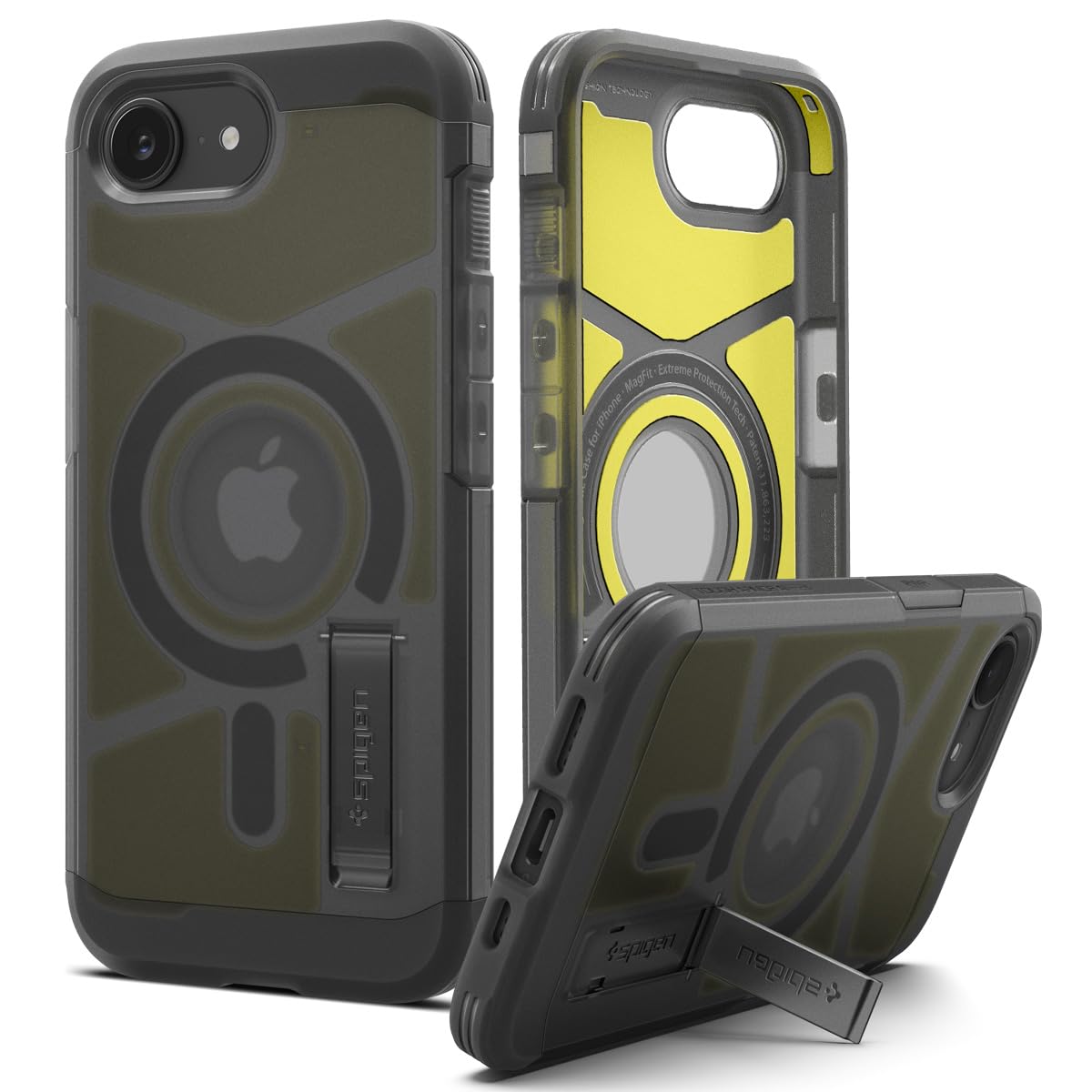 Spigen Tough Armor T MagFit for iPhone 17 Pro / 18 Pro Case, Black