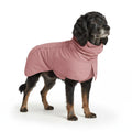 Spark Paws Dog Raincoat, Waterproof Windproof Rain Jacket, for Small Medium Large Extra Large Dogs, Reflective Breathable Full-Body Coverage Dry Suit - Neon White Navy Blue, 2XL