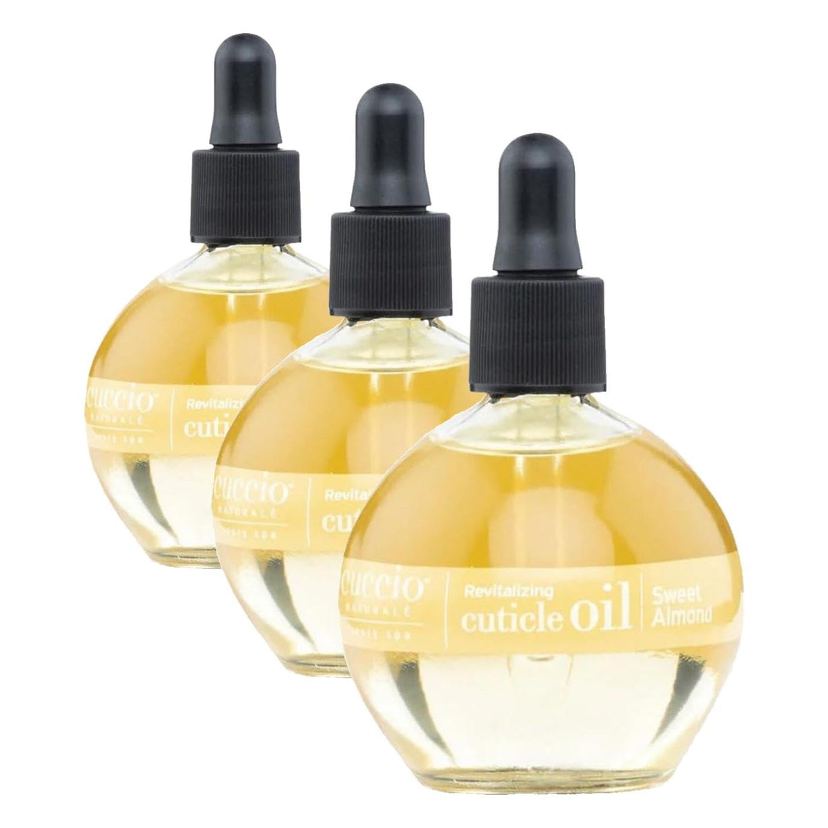 Cuccio Naturale Milk & Honey Revitalizing Cuticle Oil, Lightweight Fast-Absorbing Hydrating Nail & Cuticle Conditioner, Cold-Pressed Oils + Vitamin E, 2.30 Fl Oz