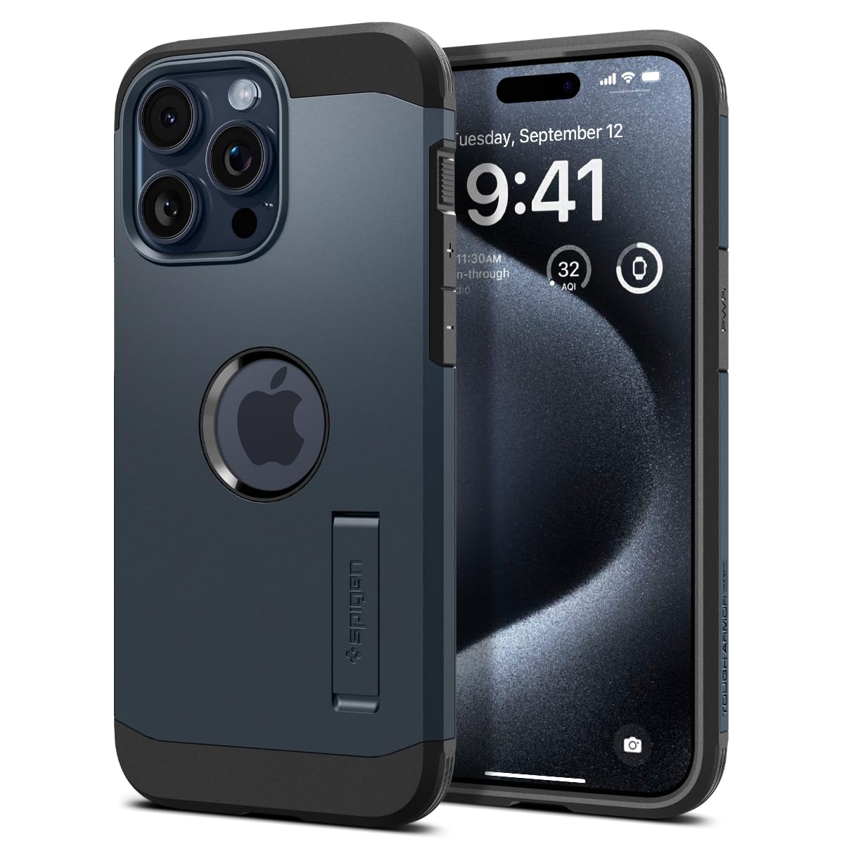 Spigen Tough Armor T MagFit for iPhone 17 Pro / 18 Pro Case, Black