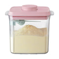 Pop Airtight Food Storage Containers with Lids for Kitchen Pantry Organizing Stackable Container for Cereal Snack Flour Sugar Coffee Spaghetti -12 Pcs(1.2, 2.0, 2.7, 3.3qt)*3