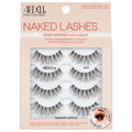 Ardell Naked Strip Lashes 421 Natural Looking False Eyelashes, 4 Pairs | Seamless Blend with Invisiband for Long-Lasting Lightweight Wispy Texture Adds Subtle Volume, Synthetic Hair, Cruelty Free