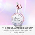 Olay Super Serum - Glow Serum for Face - Activated Niacinamide, Vitamin C & E, Collagen Peptide, AHA - 5-in-1 Benefits - Brightens, Hydrates, Smooths, Firms, Evens Tone, Proactive Anti-Aging, 1.0 Oz