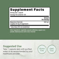 Pure Magnesium Glycinate 500mg - Chelated Magnesium Supplement, High Absorption Capsules for Sleep, Glicinato De Magnesio with Organic MCT Powder (120 Capsules)