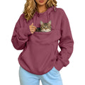 Pet Pouch Hoodie Cat Carrier Hoodies Dog Sweatshirts With Zipper Pockets
