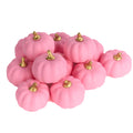 Pumpkin Decor Orange Set of 12 Harvest Thanksgiving Fall Decoration