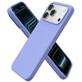 ORNARTO for iPhone 17 Pro Max Case, Liquid Silicone, Chalk Pink