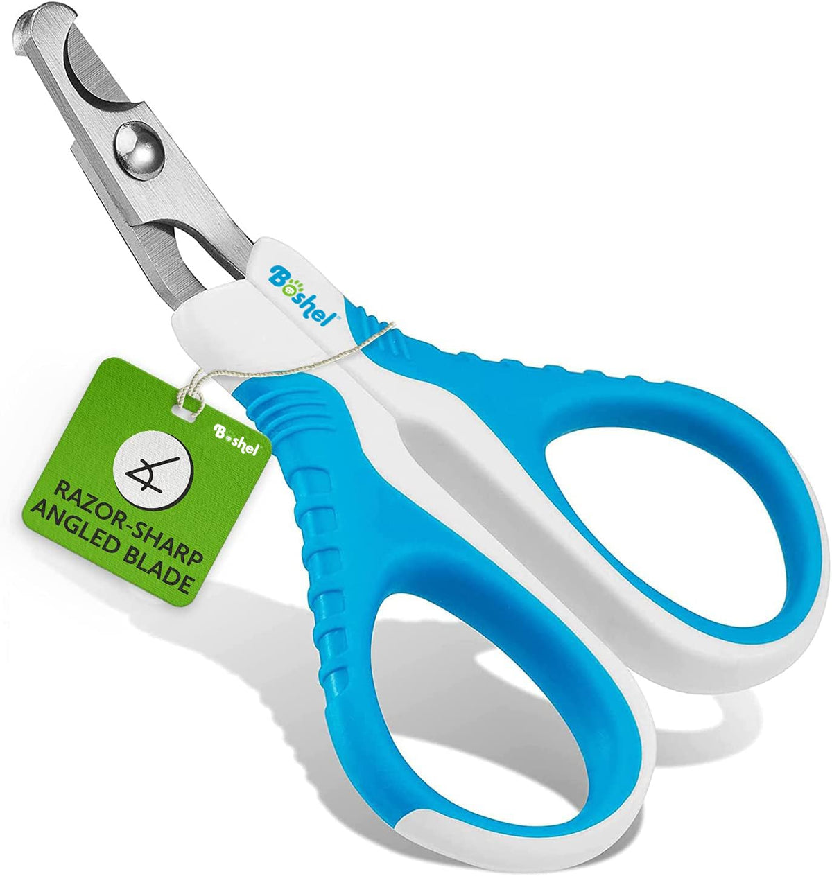 Boshel LED Large Dog Nail Clippers with Quick Sensor, Light, and Safety Guard, Pet's Sharp Toenail Cutter and File