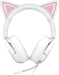 Razer Kraken Kitty V3 X Wired Gaming Headset, Kitty Ears, White