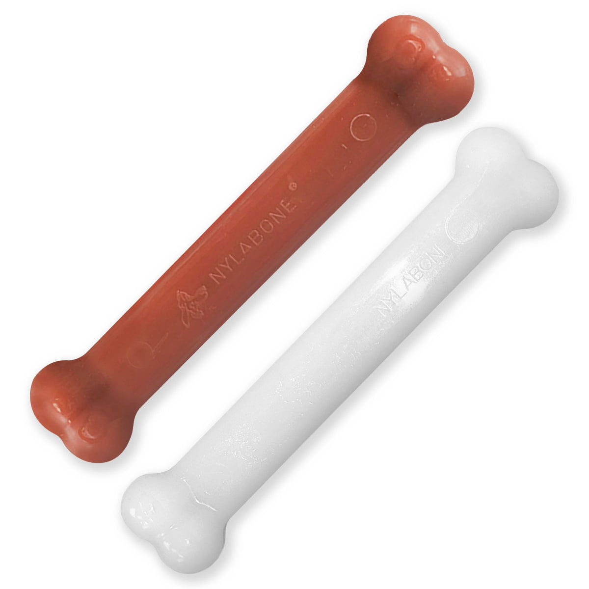 Nylabone Original Bone Power Chew Toys for Dogs, Durable & Tough Dog Toys for Aggressive Chewers, Long Lasting Chicken, Bacon, and Peanut Butter Flavor, Small - Up to 25 lbs, 1 Count