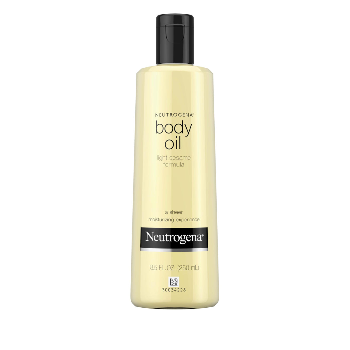 Neutrogena Body Oil Light Sesame Formula, Lightweight, Quick-Absorbing Nourishing Moisturizing Oil, Before and After Shower Application for Smooth, Radiant Looking Skin, Non-Greasy Feel, 16 fl oz