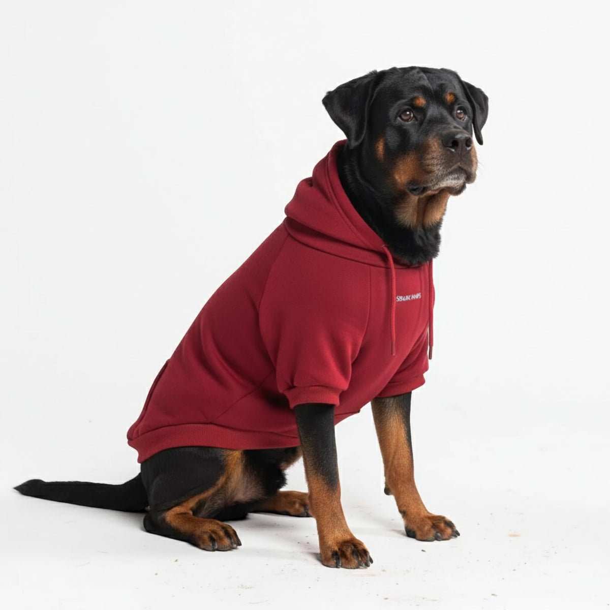 Spark Paws Dog Hoodie – Premium Dog Sweater for Small, Medium, and Large Dogs | Warm Outfits for French Bulldogs, Pitbull, Puppy, Winter Jacket Alternative - Alpine - L