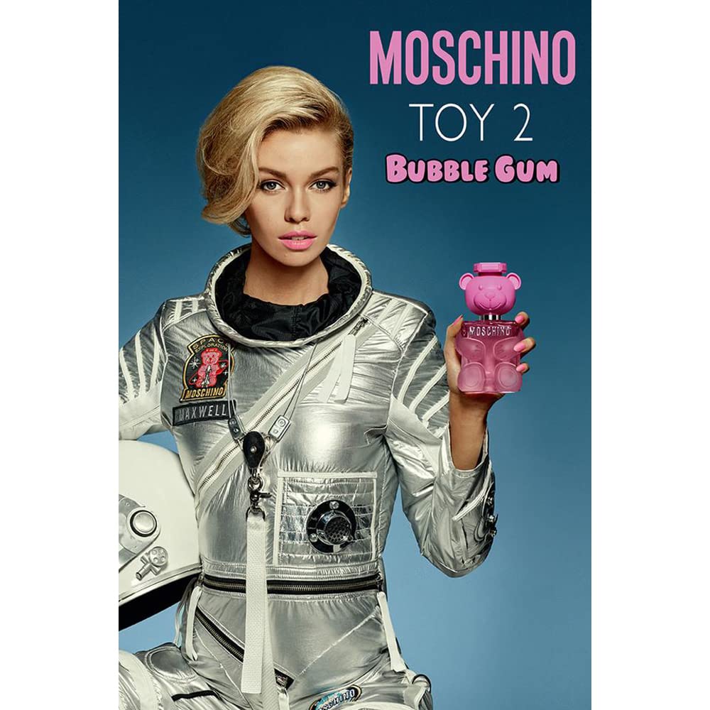 Moschino Toy 2 Bubble Gum Perfume for Women, Eau de Toilette, 3.4 fl oz