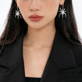 Spider Dangle Earrings for Women Halloween Party Costume Accessories Jewelry