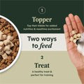 Instinct RawBoost Mixers, Freeze Dried Dog Food Topper, Grain-Free Recipe - All Natural Beef, 14 oz. Bag