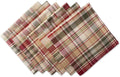 DII Fall Tablecloth Rectangle 60x84, Thanksgiving Cotton Plaid, Give Thanks
