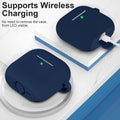 for AirPods 4/5 Case Cover with Cleaner kit, Midnight Blue