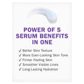 Olay Super Serum - Glow Serum for Face - Activated Niacinamide, Vitamin C & E, Collagen Peptide, AHA - 5-in-1 Benefits - Brightens, Hydrates, Smooths, Firms, Evens Tone, Proactive Anti-Aging, 1.0 Oz