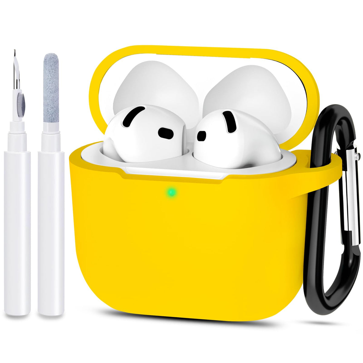 for AirPods 4/5 Case Cover with Cleaner kit, Midnight Blue