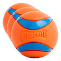 Chuckit! Ultra Ball Dog Toy - Medium Bouncy Fetch Balls For Dogs 20-60 lbs - Made from Durable Rubber - Floating Water Pet Toys - Size Medium - 2.5-inch Diameter - Pack of 4
