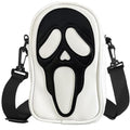 Tapp Collections Scream Ghost Face PU Crossbody Goth Sling Bag for Men And Women