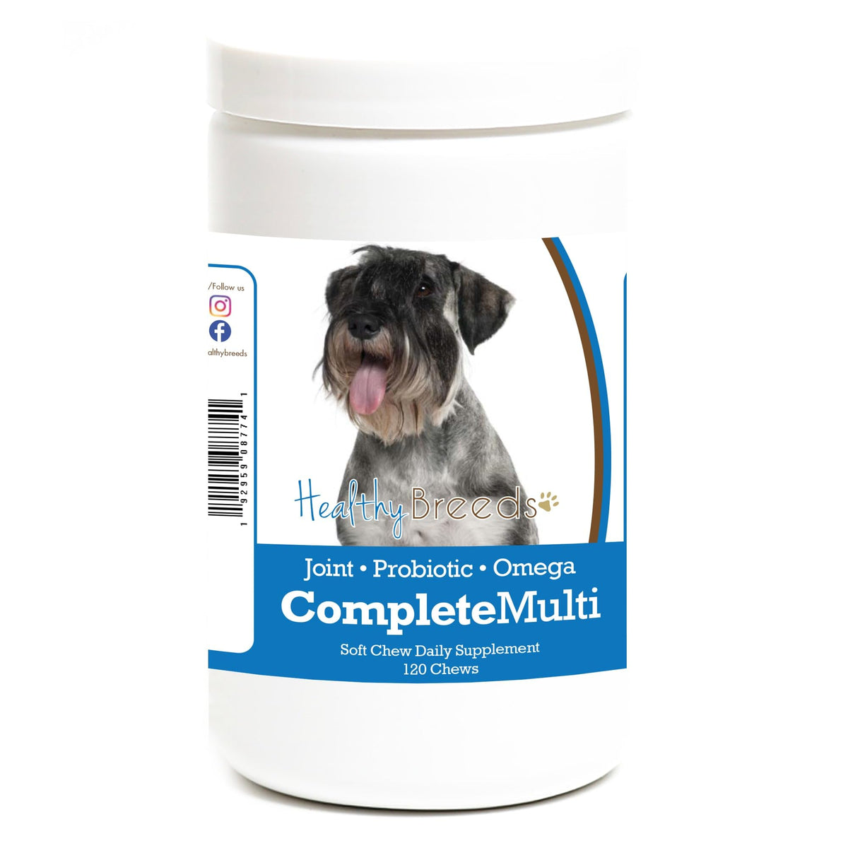 Healthy Breeds French Bulldog All in One Multivitamin Soft Chew 120 Count