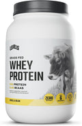 Levels Whey Protein Powder, No Artificial Ingredients, Vanilla Bean, 2LB | 24G of protein and 5.4G BCAAs per scoop, made with hormone-free dairy, zero junk, no fillers, no added sugar, certified clean