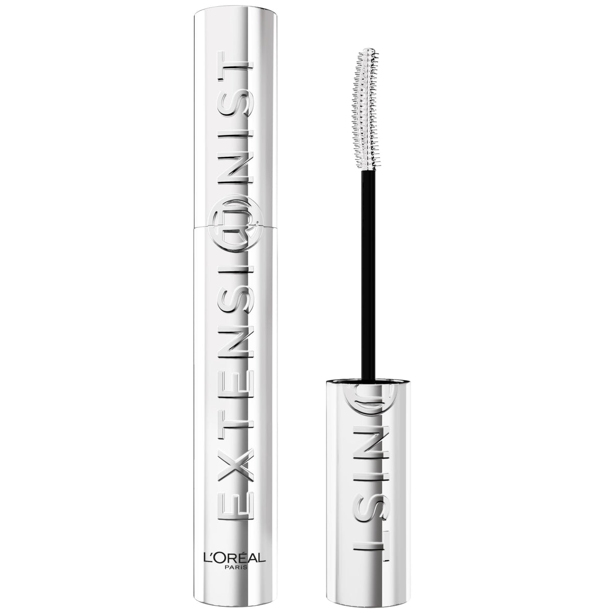L'Oreal Paris Extensionist Waterproof Mascara, Lengthening, Volumizing, and Curling Formula For a Lash Extension Eye Makeup Look, Waterproof Black