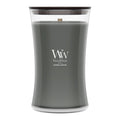 WoodWick Fireside Holiday Candle Gifts for Women and Men, 9.7 oz Medium Hourglass Candle with Crackling Wick