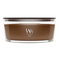 WoodWick Fireside Holiday Candle Gifts for Women and Men, 9.7 oz Medium Hourglass Candle with Crackling Wick