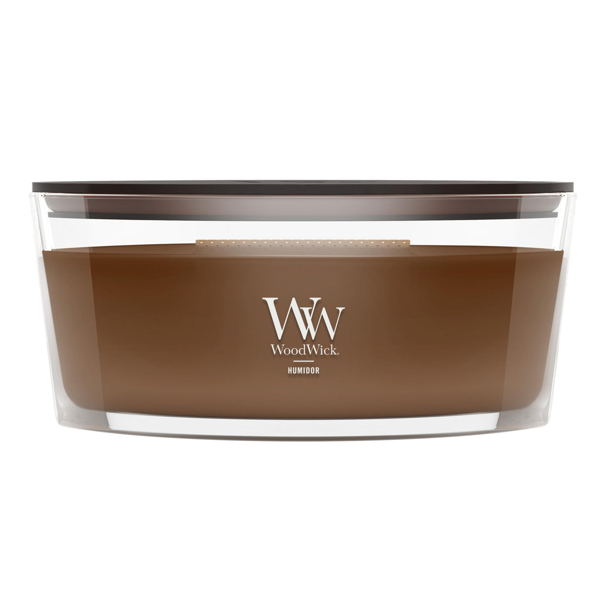 WoodWick Fireside Holiday Candle Gifts for Women and Men, 9.7 oz Medium Hourglass Candle with Crackling Wick