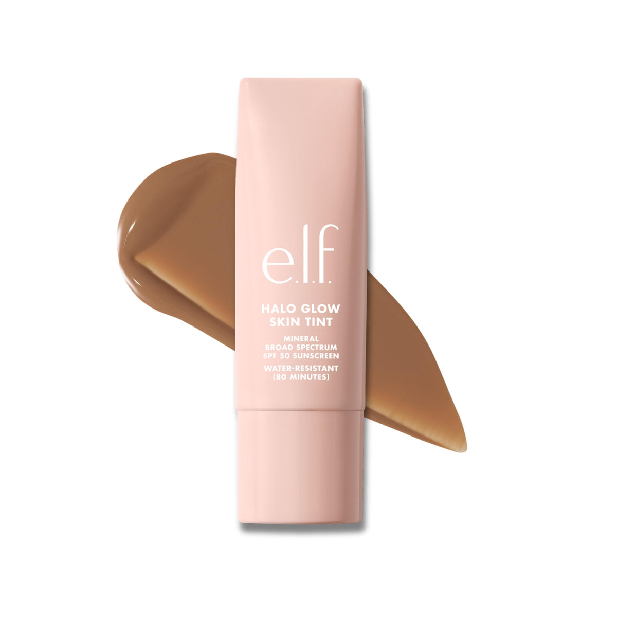 e.l.f. Halo Glow Skin Tint SPF 50, Tinted Moisturizer For Light, Buildable Coverage, Creates A Natural Glow, Vegan & Cruelty-Free, 3 Fair Cool