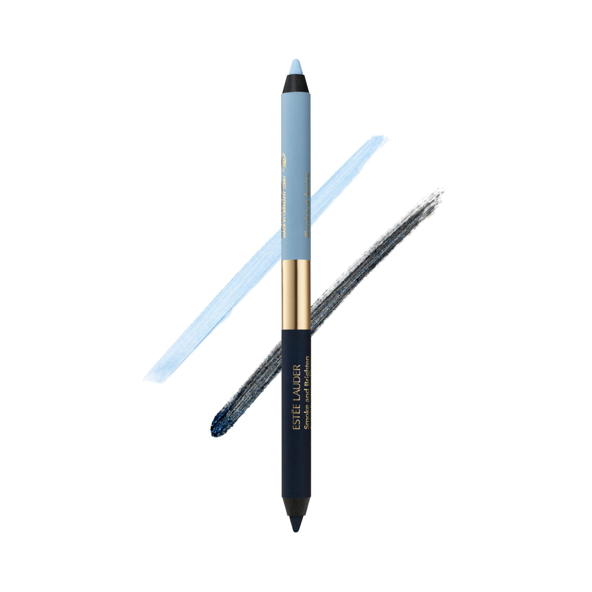 Estée Lauder Smoke and Brighten Long-Lasting Waterproof Kajal Eyeliner Pencil Duo, 0.03 Ounce