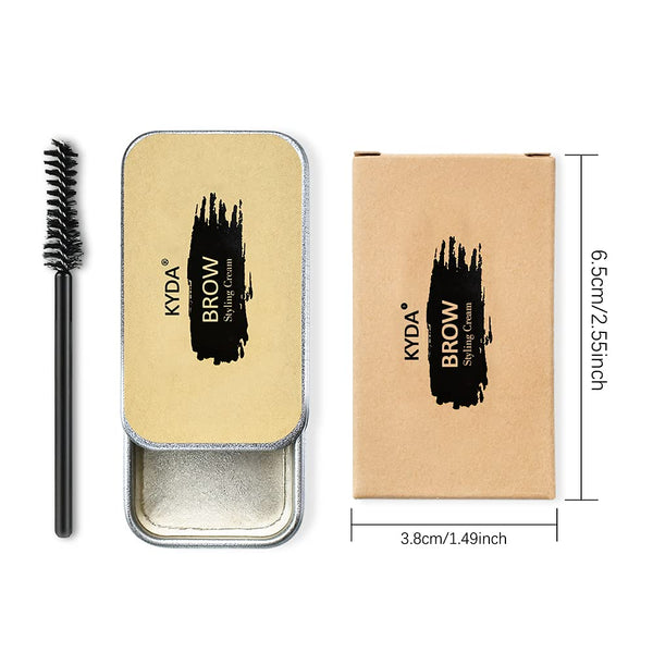 Ownest Soap Brow Eyebrow Soap Kit,Brows Styling Soap,Long Lasting Waterproof Smudge Proof Eyebrow Styling Pomade for Natural Brows, 3D Feathery Brows Makeup Balm
