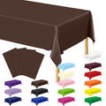 3 Pack Thanksgiving Tablecloths, 108" x 54" Disposable Turkey Table Cloth